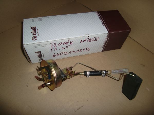 Snímač, rezerva paliva vika