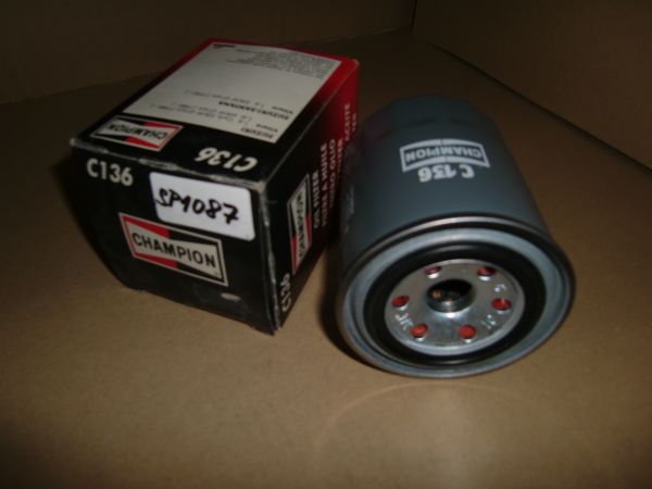 Olejový filtr, šroubovaný (3/4palec-16UNF) SUZUKI GRAND VITARA I, SAMURAI, VITARA; TOYOTA CAMRY, CARINA II, CELICA, LITEACE, MR 2 I, STARLET, TERCEL 02.78-12.04