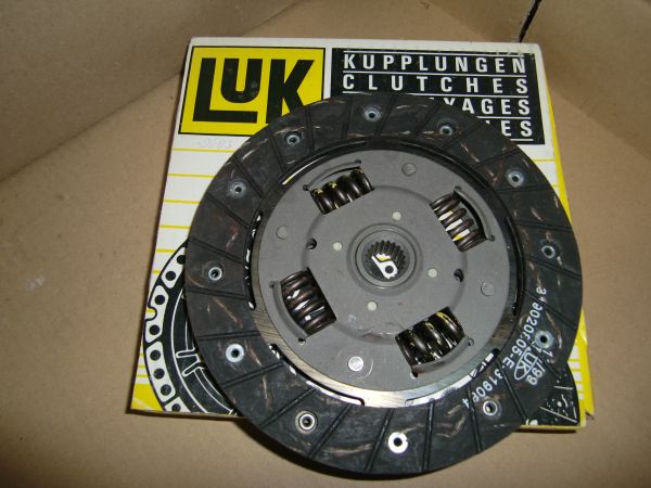 Spojková lamela (170mm) plný profil pro vozy: FIAT CINQUECENTO, PANDA, SEICENTO / 600, UNO; LANCIA A 112, Y10; SEAT MARBELLA, TERRA 0.8-1.3D 03.78-12.08