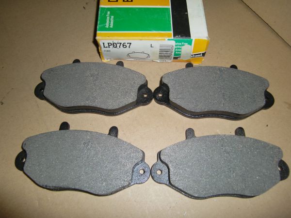 Přední Sada brzdových destiček, FORD TRANSIT, TRANSIT TOURNEO 2.0-2.9 01.91-12.00