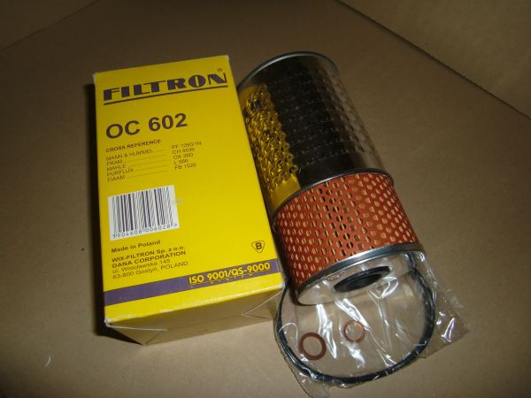 Olejový filtr, vložka filtru AEBI TERRATRAC; MERCEDES O 100, O 405, UNIMOG, 190 (W201), C (W202), E T-MODEL (S124), E T-MODEL (S211), E (W124), G (W460), G (W461), G (W463) 08.83-