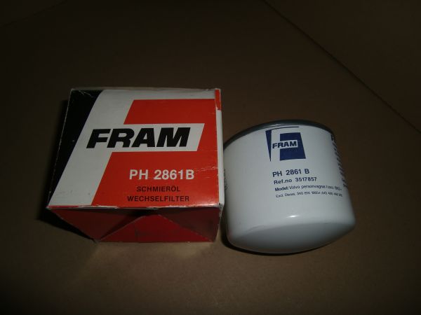 Olejový filtr, šroubovaný (3/4palec-16UNF) VOLVO F 10, F 12, F 16, FH 12, FH 16, FL 10, FL 7, 140, 240, 260, 340-360, 440 K, 740, 760, 780, 850, 940, 940 II, 960, 960 II, C70 I, P 121, S40 I 04.64-